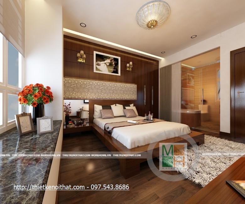 Thiết kế nội thất chung cư S&agrave;i G&ograve;n New - Anh Minh Anh